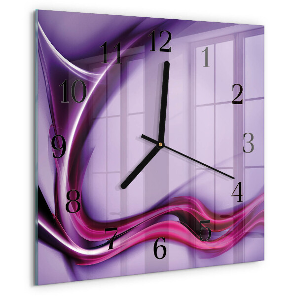 Orologio quadrato Astrazione