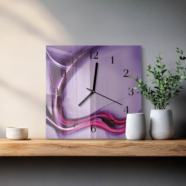 Orologio quadrato Astrazione