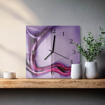 Orologio quadrato Astrazione