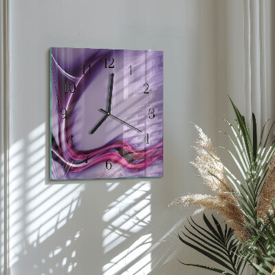 Orologio quadrato Astrazione
