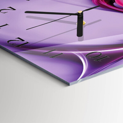 Orologio quadrato Astrazione
