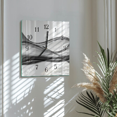 Orologio quadrato Astrazione