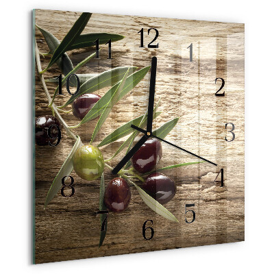 Orologio quadrato Olive