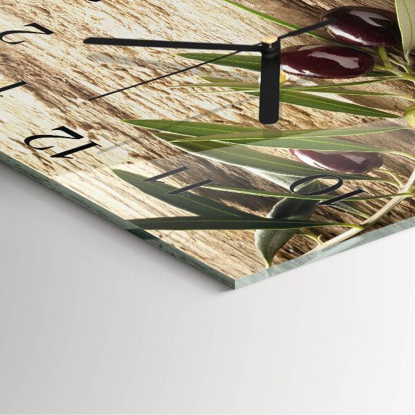 Orologio quadrato Olive