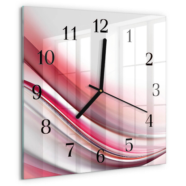 Orologio quadrato Astrazione