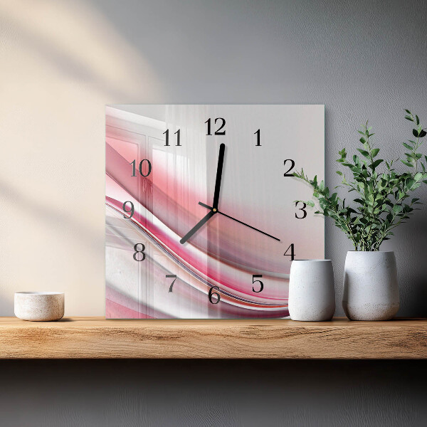 Orologio quadrato Astrazione