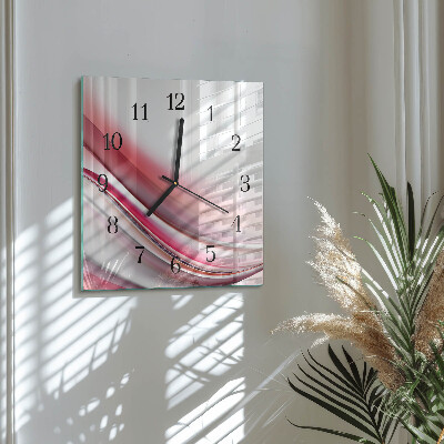 Orologio quadrato Astrazione