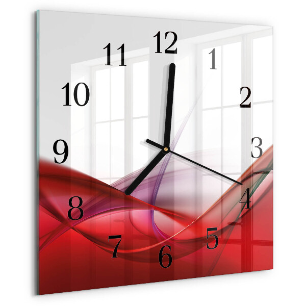 Orologio quadrato Astrazione