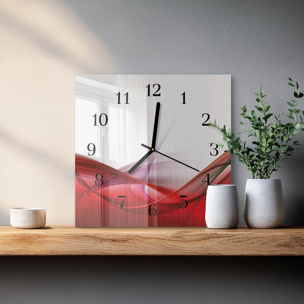 Orologio quadrato Astrazione