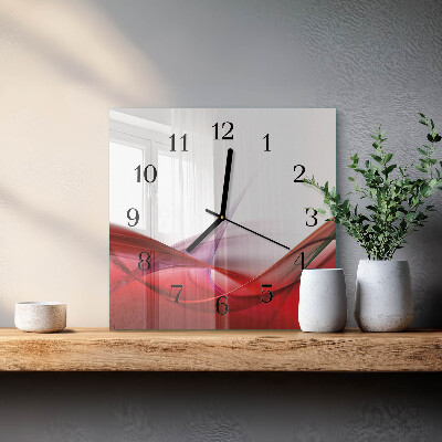 Orologio quadrato Astrazione