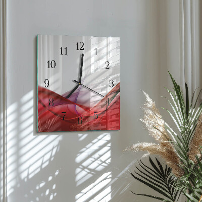 Orologio quadrato Astrazione