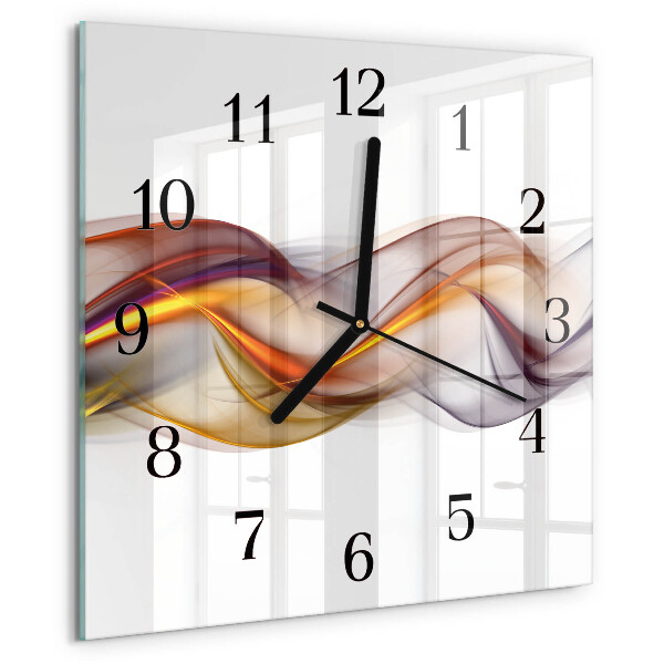 Orologio quadrato Astrazione