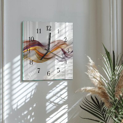 Orologio quadrato Astrazione