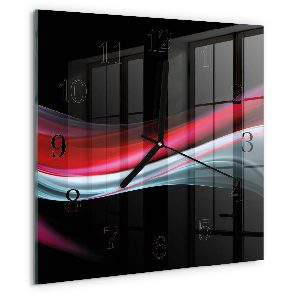 Orologio quadrato Astrazione