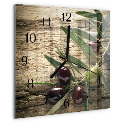 Orologio quadrato Olive