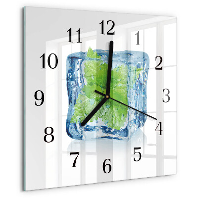 Orologio quadrato Menta ghiacciata