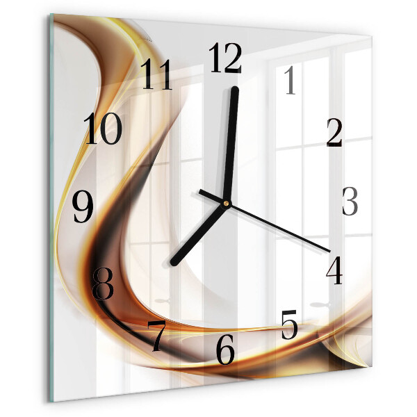 Orologio quadrato Astrazione