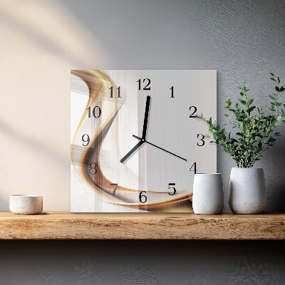 Orologio quadrato Astrazione