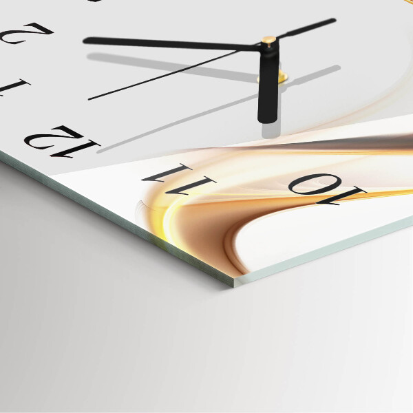 Orologio quadrato Astrazione