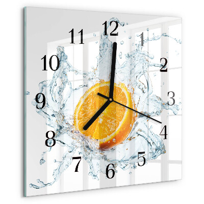 Orologio quadrato Acqua