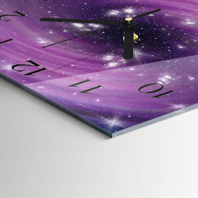 Orologio quadrato Astrazione