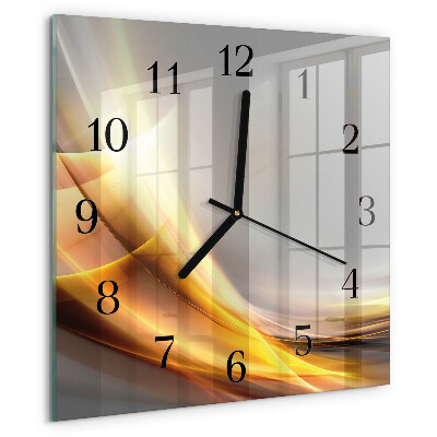 Orologio quadrato Astrazione