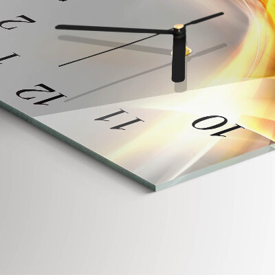 Orologio quadrato Astrazione