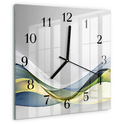 Orologio quadrato Astrazione