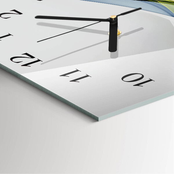 Orologio quadrato Astrazione