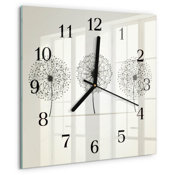 Orologio quadrato Astrazione