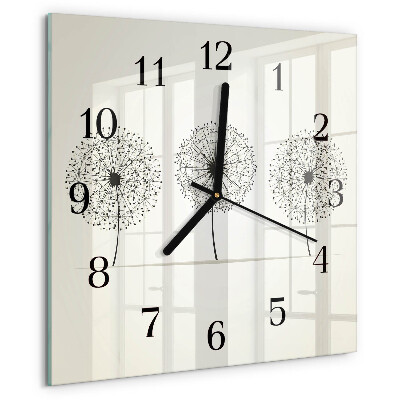 Orologio quadrato Astrazione