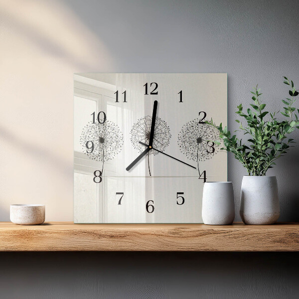 Orologio quadrato Astrazione