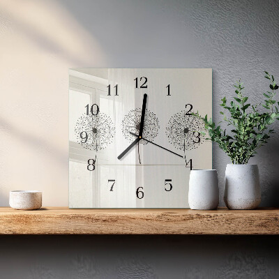 Orologio quadrato Astrazione