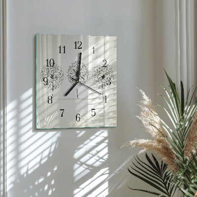 Orologio quadrato Astrazione