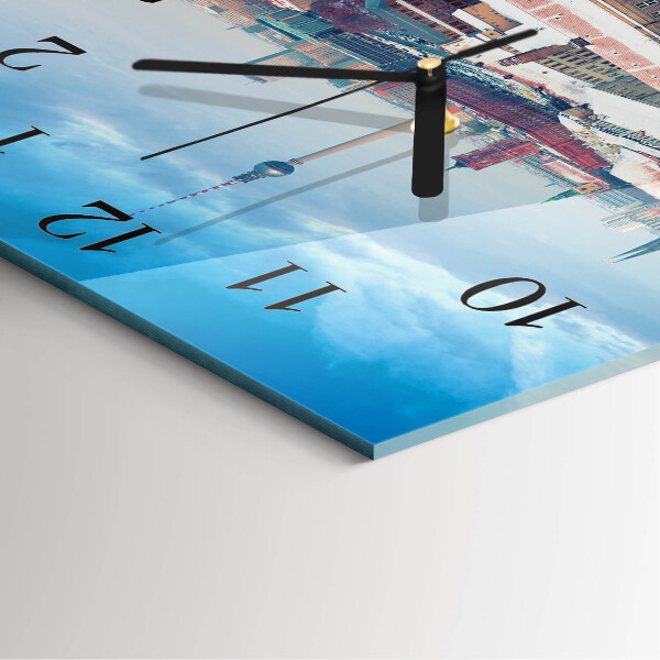 Orologio quadrato Città invernale