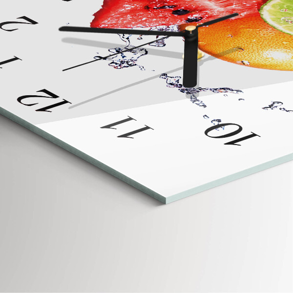 Orologio quadrato Frutta
