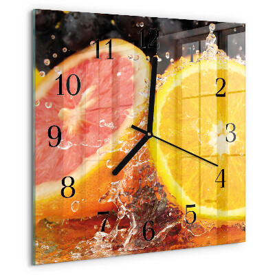 Orologio quadrato Frutta