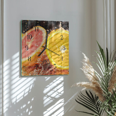 Orologio quadrato Frutta