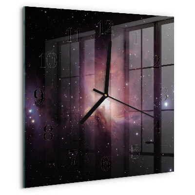 Orologio quadrato Spazio