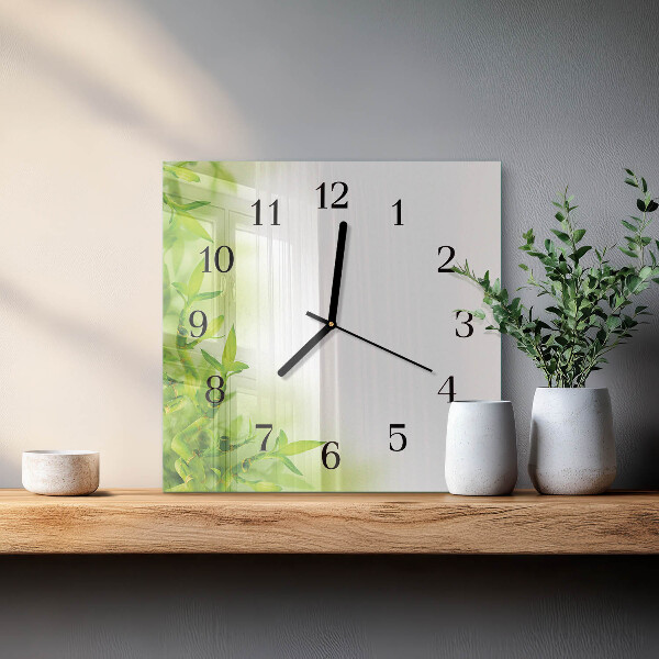Orologio quadrato Natura