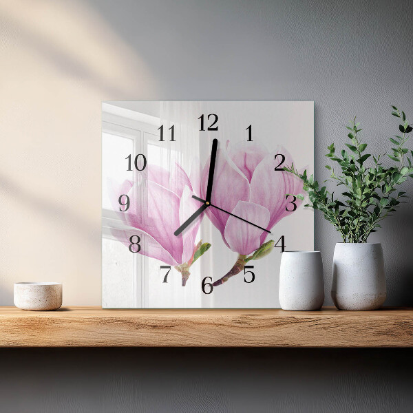 Orologio quadrato Magnolia