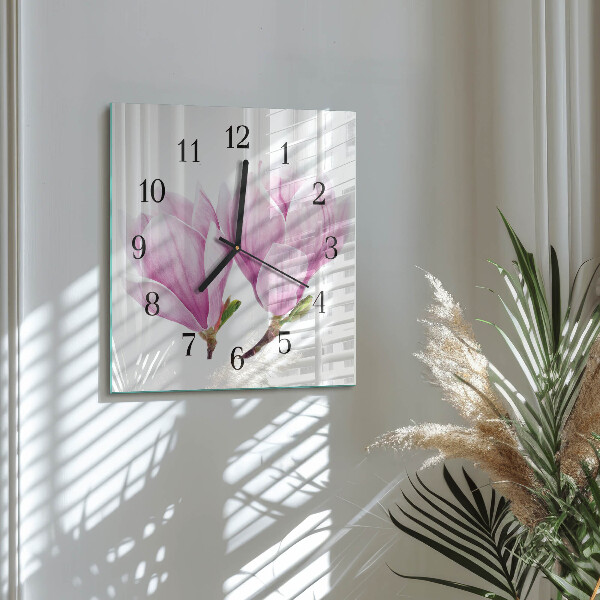 Orologio quadrato Magnolia