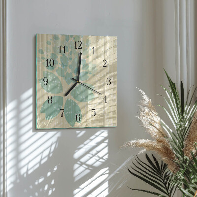 Orologio quadrato Astrazione