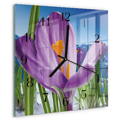 Orologio quadrato Primavera