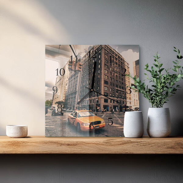 Orologio quadrato Taxi