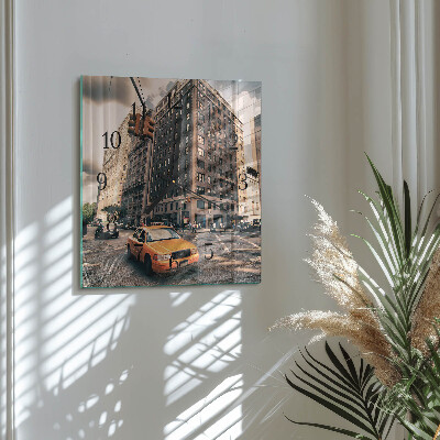 Orologio quadrato Taxi