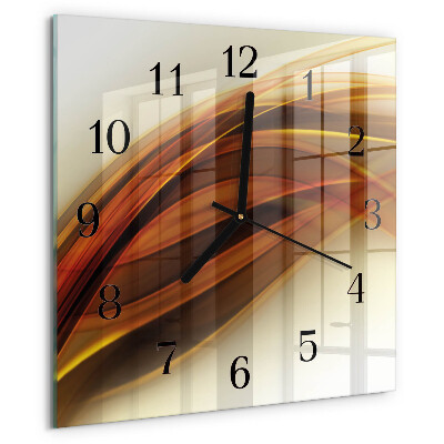 Orologio quadrato Astrazione