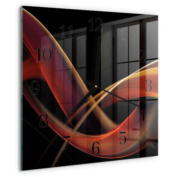 Orologio quadrato Astrazione