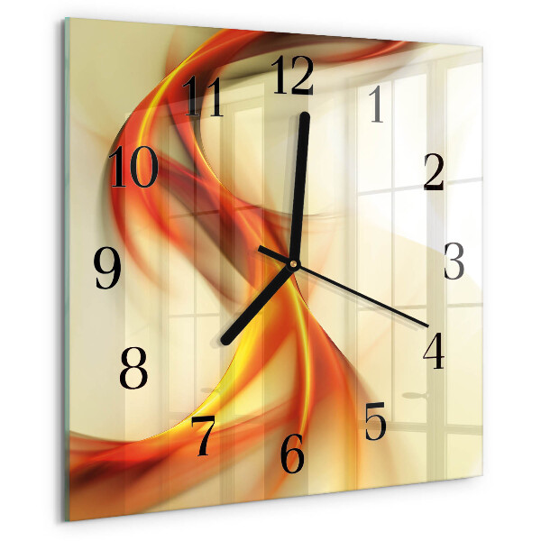 Orologio quadrato Astrazione