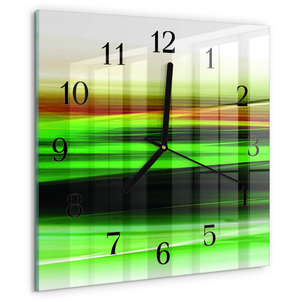 Orologio quadrato Astrazione